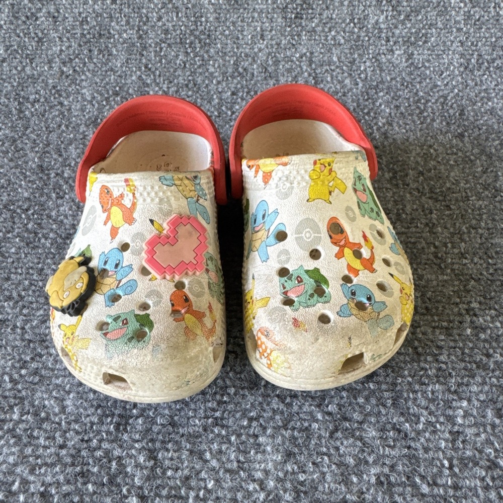 Pokémon Kids'‎ Crocs: Comfort Meets Adventure!- LIMITED EDITION Child Size 7